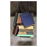 BOX OF VNTG. BOOKS