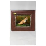 FRANKIE PARDOE OIL ON BOARD FOX KIT