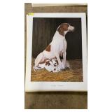 LRG STACK OF 'NEW ENTRY' BY FRANKIE PARDOE PRINTS