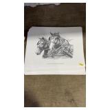 STACK OF 'BONNIE & CLYDE' PRINTS BY FRANKIE PARDOE