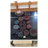 COLLECTION OF ASST. HARDWOOD STANDS