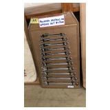 11PC METRIC WRENCH SET, 8-19MM