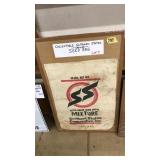 COLLECTIBLE SOUTHER STATES CANVAS SEED BAG