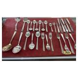 STEIFF STERLING 29PC DIAMOND STAR FLATWARE