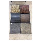 6 BOMBAY PATINATED METAL WALL ART PANELS