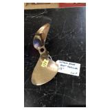 ANTQ. BRASS BOAT PROPELLER
