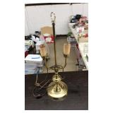 DECORATIVE BRASS SIDE TABLE LAMP