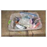 LOT OF ASST. GLASS MARBLES/STONES