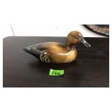 WOOD PAINTED DUCK DECOY
