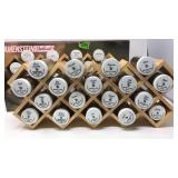 KAMENSTEIN BEECHWOOD SPICE RACK WITH JARS