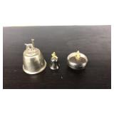 3 SILVERPLATED TABLE ARTCILES