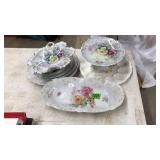 LOT OF ASST. PAINTED CHINA DISHES