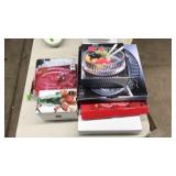 LOT OF MIKASA HOLIDAY SERVING WARE