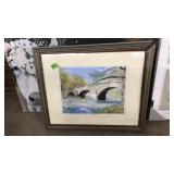 FRAMED BRIDGE PRINT