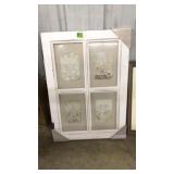 RUSTIC WOOD 'WINDOW' PICTURE FRAME