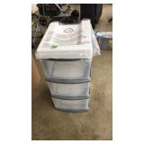 3 DRAWER STORAGE BIN