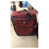RED MEDIUM SIZE SUITCASE