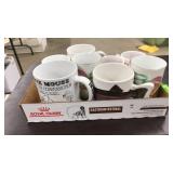 LOT OF ASST. COFFEE MUGS