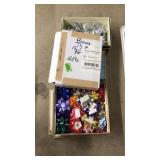 LOT OF ASST. CHRISTMAS BOWS AND DECOR