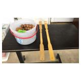 ASST. HARD CARVED WOOD TABLE ARTICLES