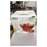 LIBBEY 10 PC. PUNCH SET