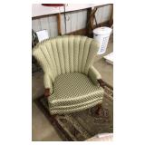 UPHOLSTERED WINGBACK ACCENT CHAIR