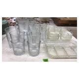 LOT OF ASST. CLEAR GLASS DISHES
