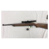 RUGER MOD. 10-22 CARBINE .22 CAL. WITH SCOPE