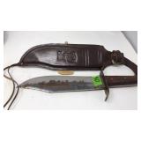 BOWIE KNIFE WITH SHEATH