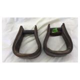 SET OF WESTERN STIRUPS
