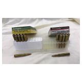 2 PARTIAL BOXES 30-06: HORNADY & REMINGTON