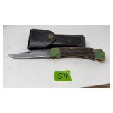 BUCK 110 LOCKBLADE KNIFE WITH SHEATH
