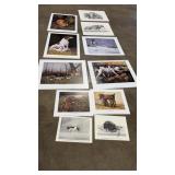 11 FRANKIE PARDOE PRINTS VARIOUS SIZES