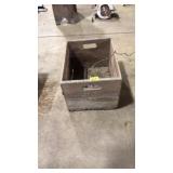 HARVEY DAIRY WOOD CRATE