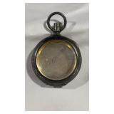 SILVER POCKET WATCH CASE