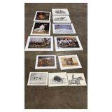 12 FRANKIE PARDOE PRINTS VARIOUS SIZES