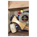 BOX LOT OF ASST TOOLS