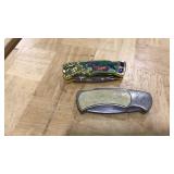 PAIR OF LOCK BLADE KNIVES