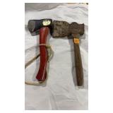 PAIR OF HATCHETS