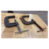 2 7' C CLAMPS