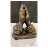 CERAMIC PRAYING HANDS