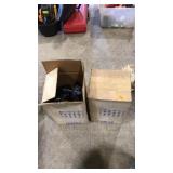 2 WALL SCONCES W/ GLOBES IN BOX
