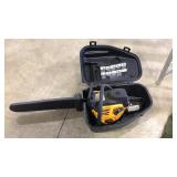 POULAN PRO 50CC CHAINSAW IN HARD CASE