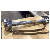 ANTIQUE FLASHLIGHT WITH STRAP 19'