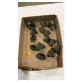 BOX LOT OF 17 BRASS BELLS