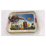 VINTAGE COCA COLA TRAY SOME RUST