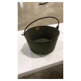 BRASS HANDLED PAIL