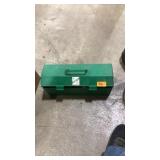 PLASTIC TOOL BOX & CONTENTS