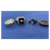 ASST STERLING RINGS