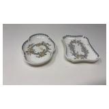 BONE CHINA COALPORT 2 RING DISHES